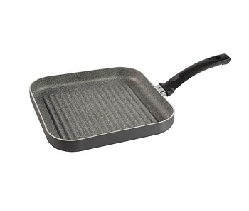 Сковорода гриль 27*27см. Lucca Granitium