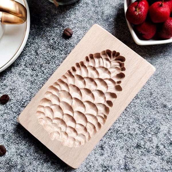 Пряничная доска 13*8*2см дерево,Шишка