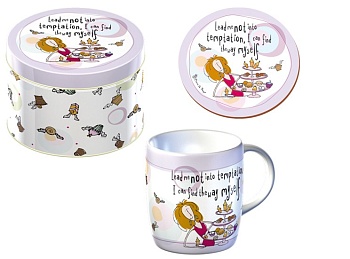 Набор чайный 2 предмета Kitchen Queen Набор чайный 2 предмета Kitchen Queen