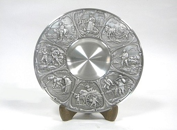 Тарелка декор 28см. Bauernjahr