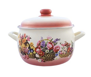 Кастрюля 5,3л. Краски Лета