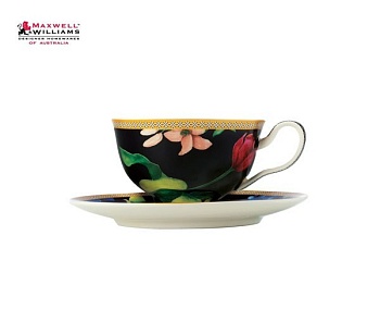 Чайная пара 200мл. черная Contessa