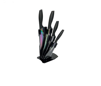 Набор ножей 4 предмета+подставка