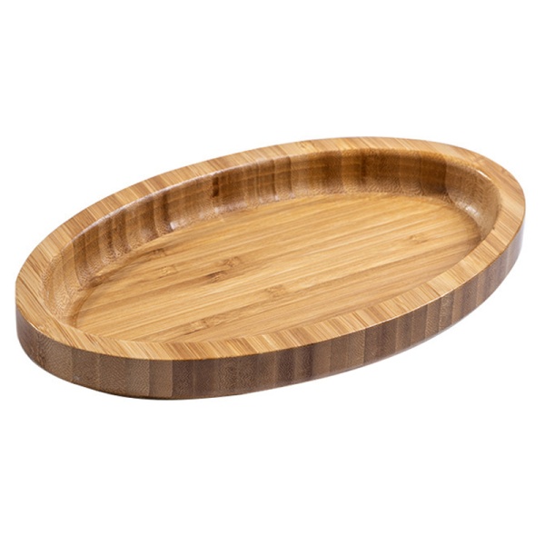 Блюдо бамбуковое овальное 40*30*2,5см