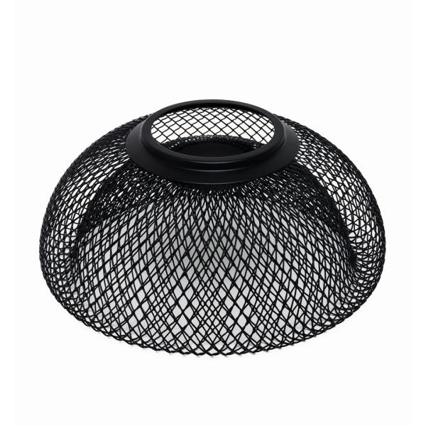 Фруктовница двойная, сталь 25*10см, черная