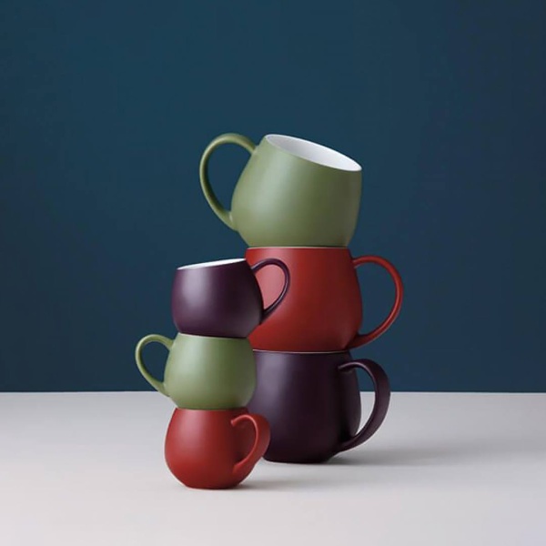 Кружка 450мл. баклажан Оттенки