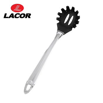 Ложка для спагети 31см. силикон акриловая ручка L