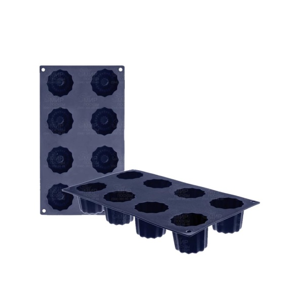 Форма для выпечки 8 ячеек Blueberry
