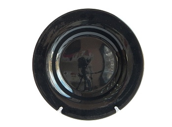 Блюдо для пасты 30 см. черная Carnival