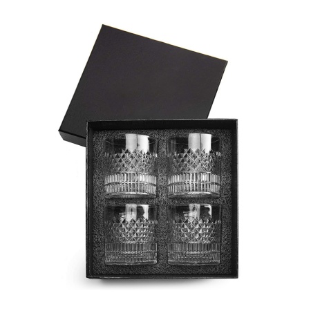 Стакан O-F 330 мл 4шт Грани