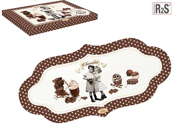 Блюдо 37,5*18см. CHOCOLATE