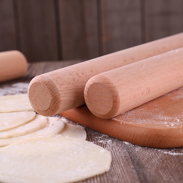 Скалка деревянная 50*3,5см