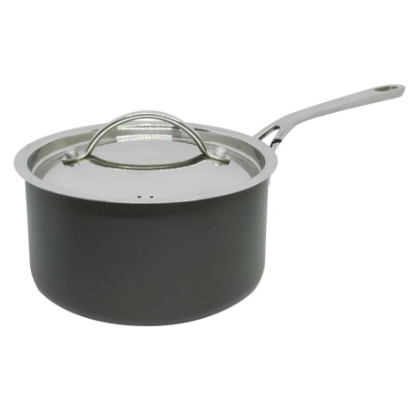 Ковш с крышкой антипригарный 18см 2,5л Violet