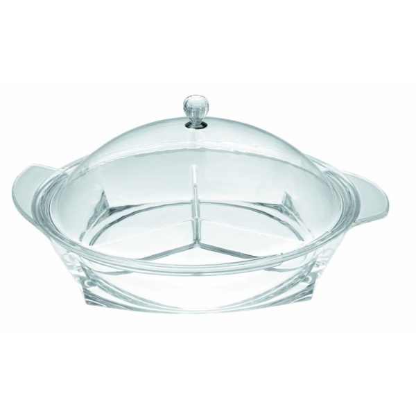 Менажница с крышкой 3 отделения