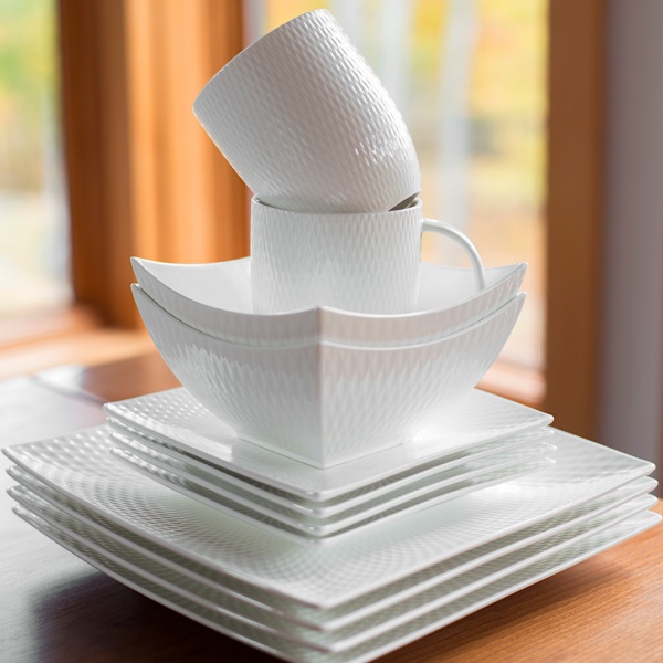 Тарелка квадратная 23 см. Даймонд