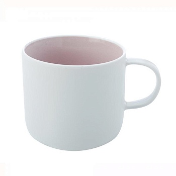 Кружка 440мл. розовая Оттенки