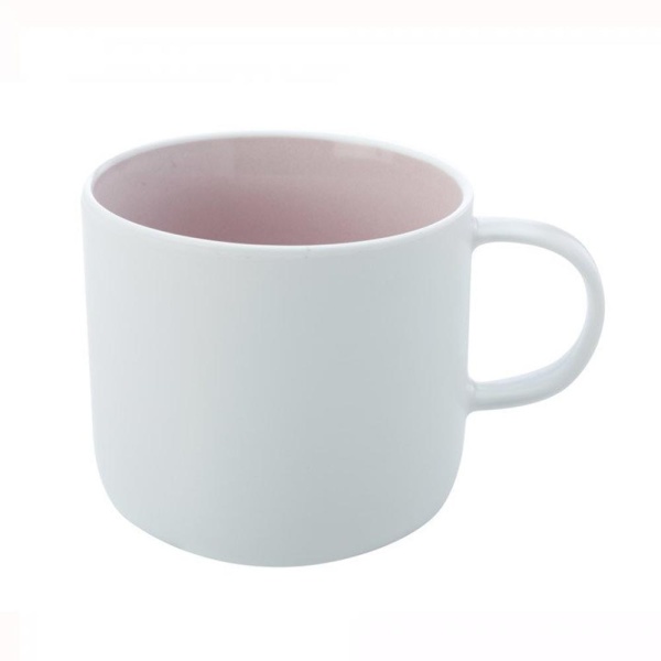Кружка 440мл. розовая Оттенки
