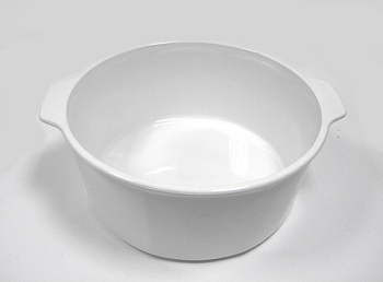 Кастрюля без крышки 6л белая d31см. Octime