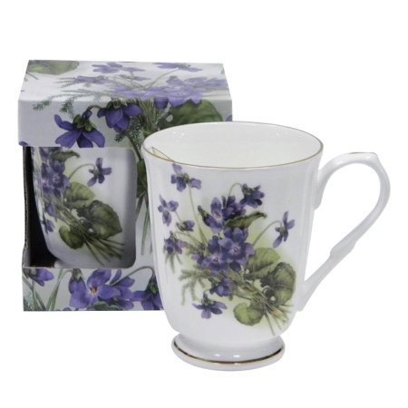 Кружка Фиолетовый букет 320мл.