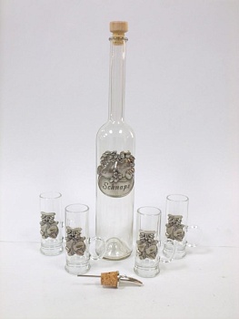 Набор для Шнапса 5 предметов Schnaps