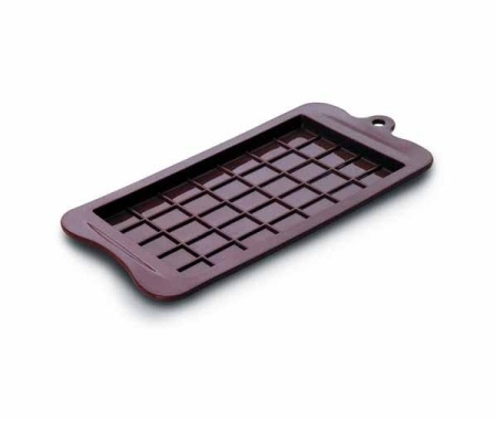 Форма для шоколада плитка 35ячеек силикон 9,5*18см.