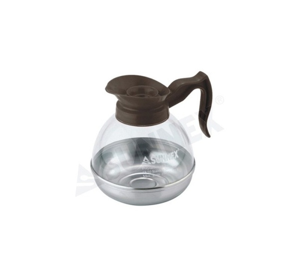 Кофейник пластик, металическая база 1,8л. X