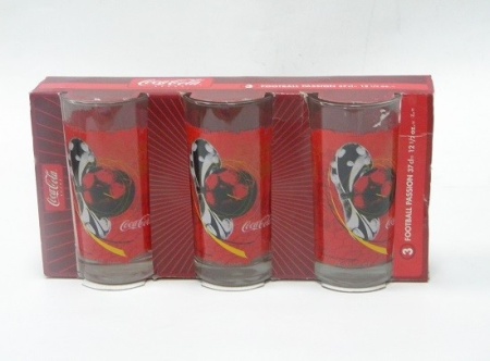 Стакан 370мл. 3шт H-B Football