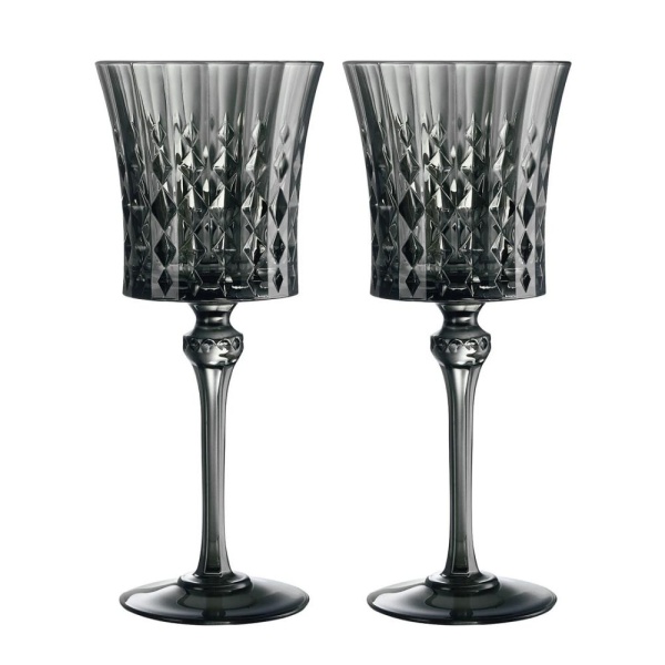 Рюмка 270мл. 2шт Lady Diamond Grey