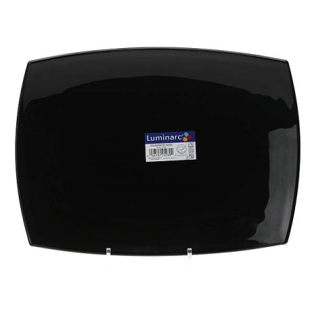 Блюдо прямоугольное 35см. Quadrato Black