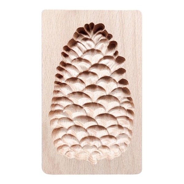 Пряничная доска 13*8*2см дерево,Шишка