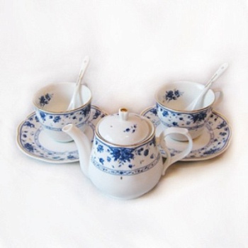 Набор чайный 7 предметов, 2 персоны Blue Flowers