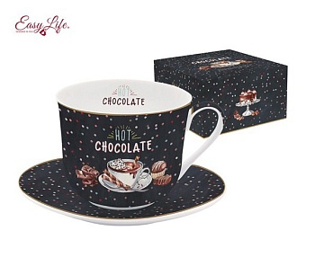Бульонница 2 предмета 0.4л. Hot Chocolate