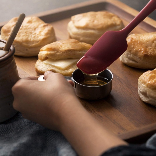 Набор кухонных принадлежности 4 предмета красный силикон