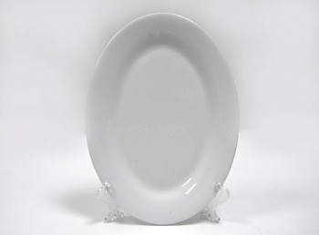 Блюдо овальное 36см. Snow White