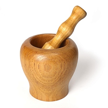 Ступка деревянная 12*11,5 см/