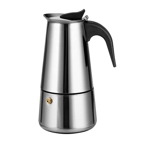 Кофеварка 450мл. сталь