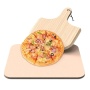 Форма для пиццы каменная 38*30*1 см + лопатка 39*29 см