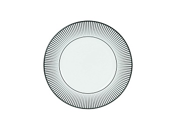 Тарелка 21см. Cheers Stripe