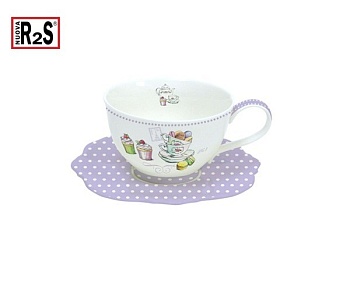 Чайная пара 200мл. Gourmandise Violet