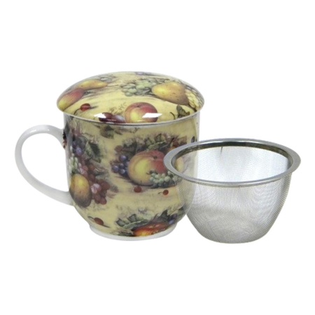 Кружка заварочная 300мл, Фрукты