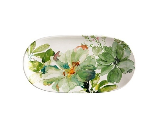 Блюдо овальное 33*17см. Botanical