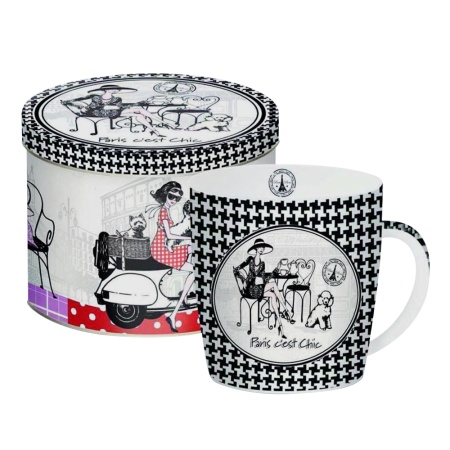 Кружка 360мл. Paris cest Chic