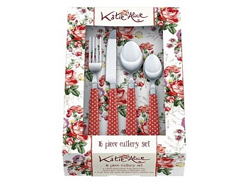 Столовые приборы 16 предметов 4 персоны Scarlet Posy Столовые приборы 16 предметов 4 персоны Scarlet Posy