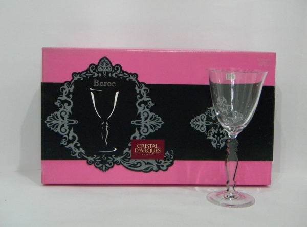 Рюмка 4шт 250мл. Baroc Silver