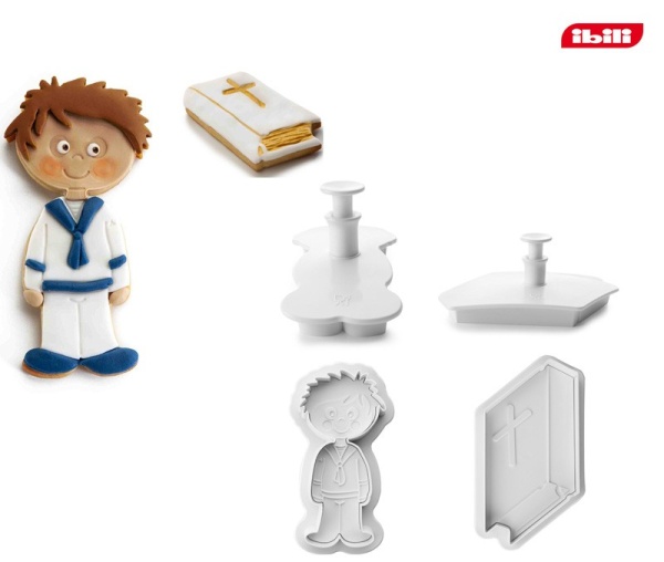 Резак для печенья 2шт Крещение Мальчика