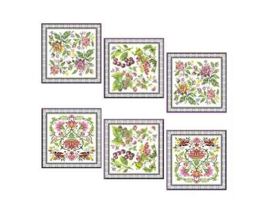 Салфетка 44*45см. Вышивка крестиком