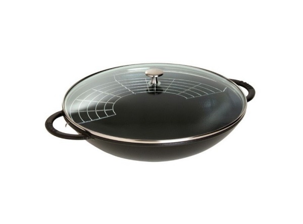 Вок 38см. 5,7л. черный