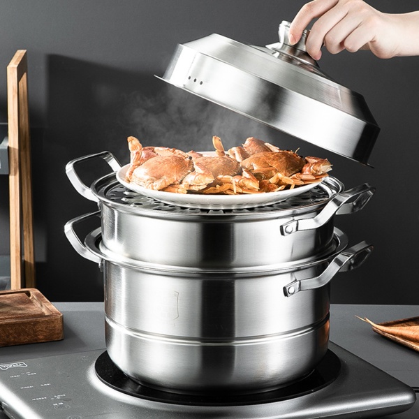 Мантоварка 27см 1 ярус+2 вкладыша Enjoy