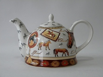 Чайник 1,8л. Breeds of horses(Породы лошадей)