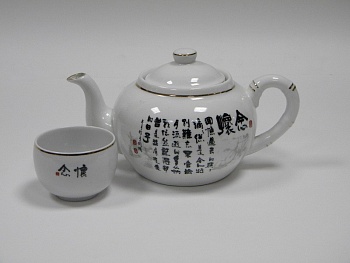 Набор для чая 7 предметов Иероглифы